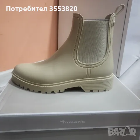 Дамски гумени ботуши Tamaris, снимка 1 - Маратонки - 47512879