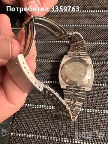 ⌚ VINTAGE SEIKO 5 AUTOMATIC – СИН ЦИФЕРБЛАТ – 21 JEWELS – РЯДЪК МОДЕЛ, снимка 5 - Дамски - 54098299