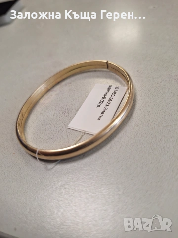 Златна гривна 9,02гр14кк