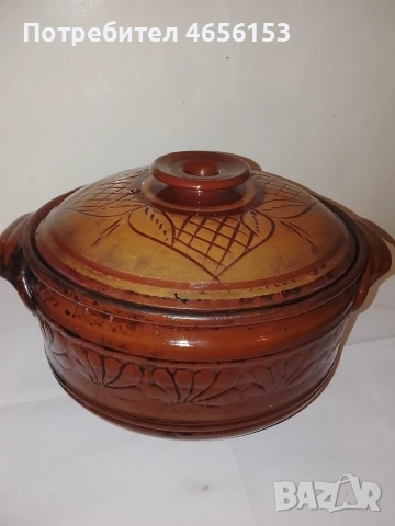 ГЮВЕЧ с КАПАК - 4 литра , снимка 4 - Прибори за хранене, готвене и сервиране - 53543346