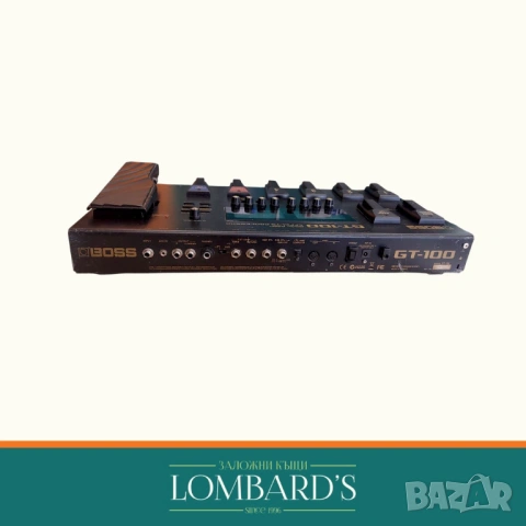 Boss GT-100 V2 Мултиефект за китара, N: 530813, снимка 2 - Ресийвъри, усилватели, смесителни пултове - 53983002