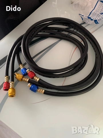 Маркучи за пълнене на автомобилен фреон ., снимка 4 - Автоклиматици - 52686651