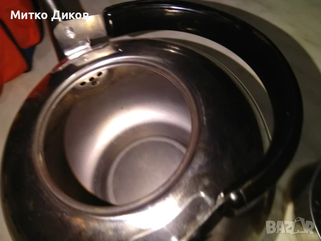 Чайник с цедка 2.5л алпака, снимка 5 - Аксесоари за кухня - 50515589