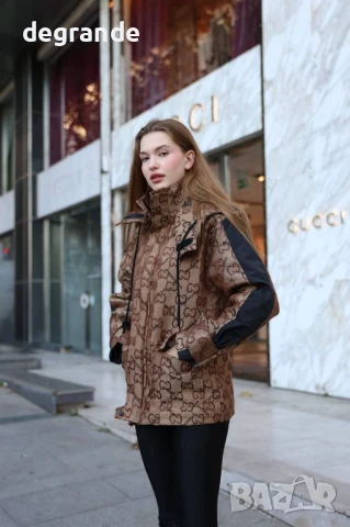 НАМАЛЕНО Дамско яке Gucci, снимка 8 - Якета - 51346563