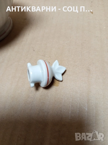 Соц Старо Бъгарско Порцеланово Бърдуче Стомна. , снимка 5 - Антикварни и старинни предмети - 52776773