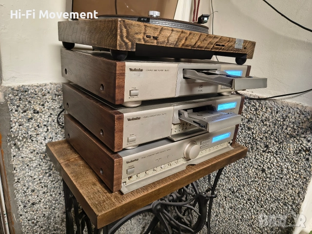 Аудио сет Technics + японски грамофон - custom., снимка 9 - Аудиосистеми - 53744153