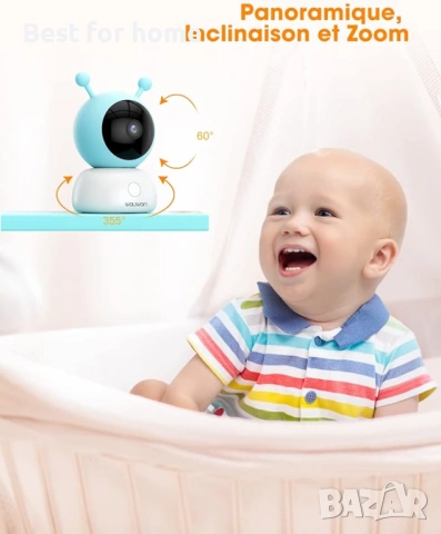 WOUWON Бебефон камера с много функции , снимка 3 - Бебефони - 53735111
