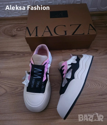 Massimo Zardi дамски маратонки естествена кожа , снимка 4 - Кецове - 53773798