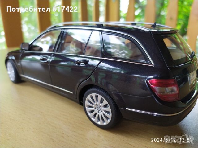 1:18 Метален модел на MERCEDES BENZ - C-CLASS  STATION WAGON, снимка 3 - Колекции - 45697848