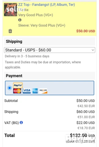 ZZ Top ‎– Fandango! Издание 🇺🇸 USA 1975г Състояние на винила:като звук едната страна е NEAR MINT,д, снимка 6 - Грамофонни плочи - 53660317