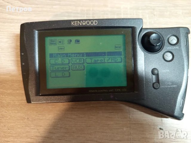 Дистанционно"Kenwood"GRC-151, снимка 9 - Ресийвъри, усилватели, смесителни пултове - 48835390