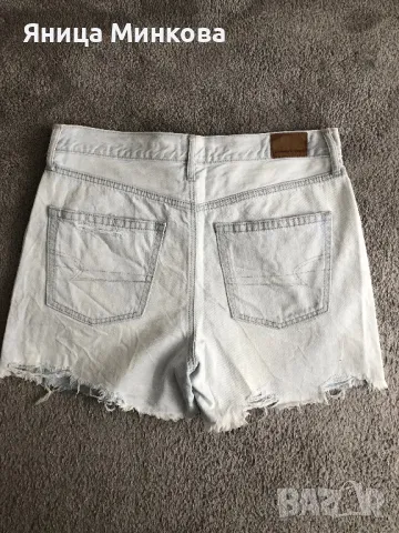Дамски къси дънкови панталони American Eagle, снимка 4 - Къси панталони и бермуди - 49659144