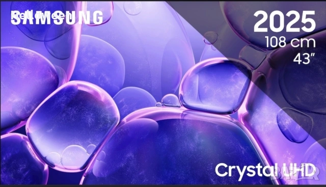 Чисто нов телевизор Телевизор SAMSUNG LED 43U8092, 43"(108 см), Smart, 4K Ultra HD,(Модел 2025