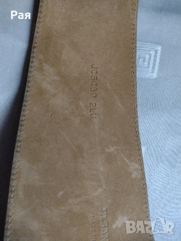 Кожен колан Jil Sander, снимка 11 - Колани - 50712495