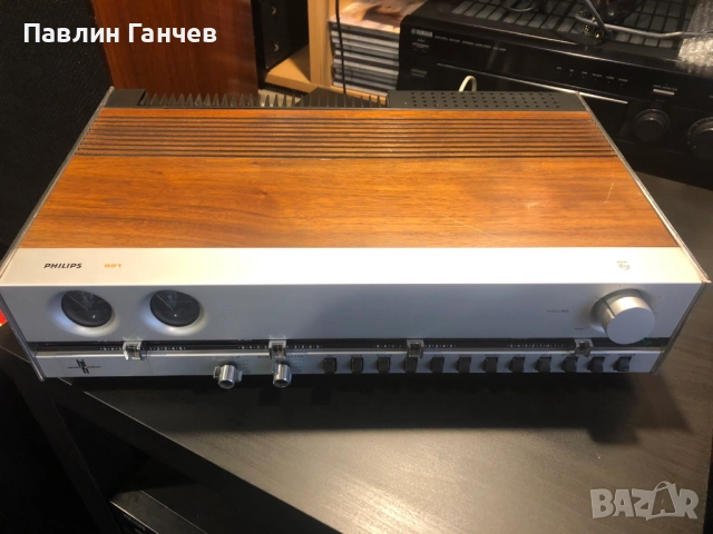 PHILIPS 521 Усилвател отличен, снимка 2 - Ресийвъри, усилватели, смесителни пултове - 52882057