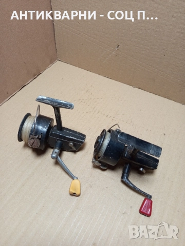 Комплект Стари Риболовни Макари Макара., снимка 4 - Антикварни и старинни предмети - 51645979