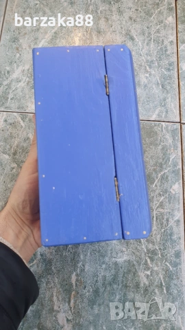 Дървена рисувана кутия на Св. Франциск, снимка 4 - Колекции - 53612294