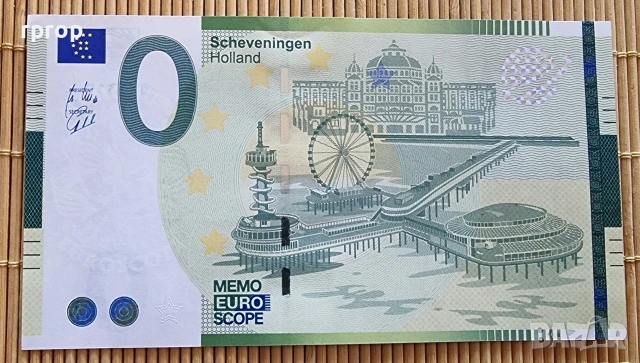 Сувенирна банкнота. Нула евро.0 евро.3 бр . Цената е за 3 бройки., снимка 4 - Нумизматика и бонистика - 40458849
