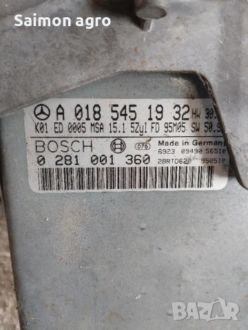 Компютър на двигателя на Мерцедес C250D W202 