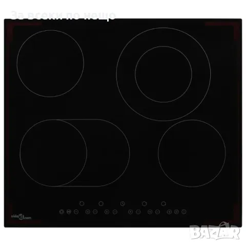 Керамичен плот с 4 котлона, сензорен контрол, 6600 W Код P232, снимка 3 - Котлони - 49758356