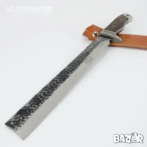 Огромен ловен нож BUCK KNIVES 94 , 5CR13Моv, 300x420 mm, снимка 4 - Ножове - 52273346