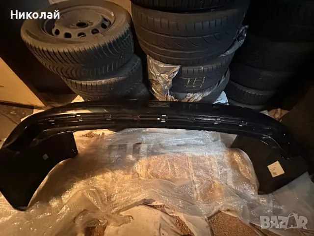 Ford focus MK2 НОВА задна броня(черна)