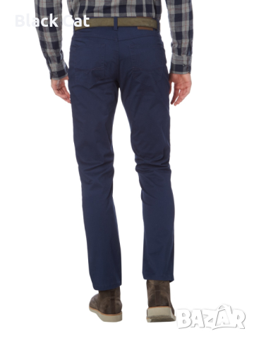 "Christian Berg" – елегантен марков син мъжки панталон, панталони, размер: W 38 – L 30, XL, снимка 10 - Панталони - 44956295