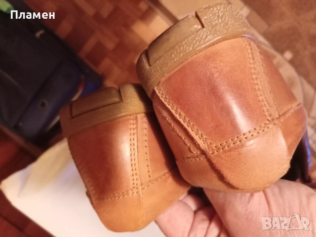 Кожени мокасини , снимка 2 - Мокасини - 52630316