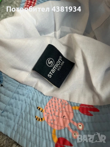 Бебешки летни шапки 6-12месеца, снимка 7 - Бебешки шапки - 53081762