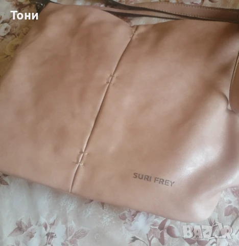 SURI FREY Оригинал Нова Кожена Дамска Чанта  , снимка 4 - Чанти - 50925345