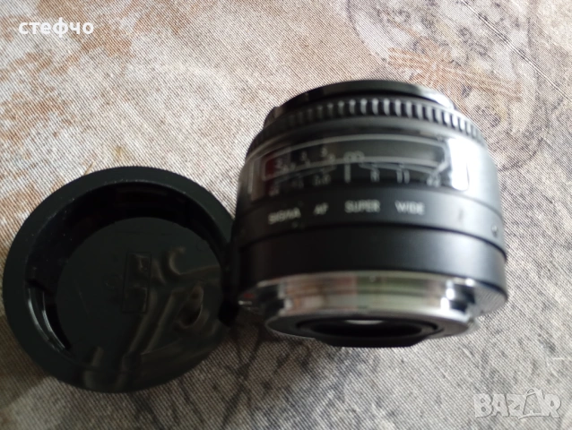 Японски обектив AF Sigma 24mm. за Canon , снимка 2 - Обективи и филтри - 54126557