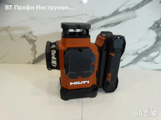 Hilti PM 50 - 22 / Nuron - Мултилинеен лазерен нивелир, снимка 2 - Измервателни инструменти - 53503296