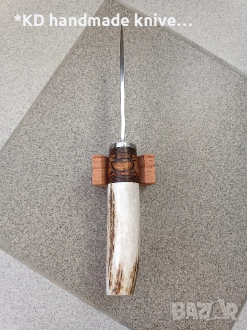 Ръчно изработен ловен нож от марка KD handmade knives ловни ножове , снимка 6 - Ножове - 44874815