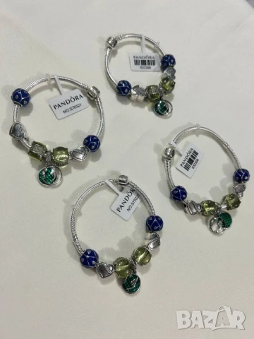 гривни PANDORA::най-високо качество едно към едно сребро pandora 925 , снимка 3 - Гривни - 51041965
