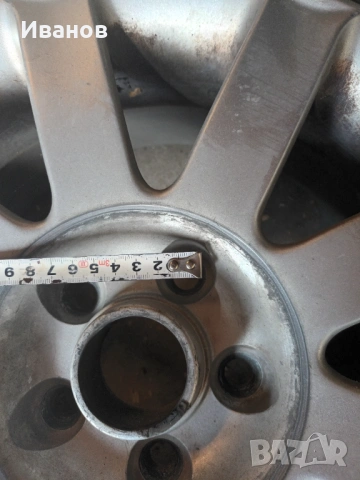 Продавам 4бр. алуминиеви джанти от Toyota Avensis 2001 година заедно с 2 бр. гуми., снимка 8 - Гуми и джанти - 51578493