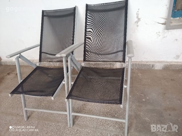 сгъваем стол, шезлонг за плаж, сгъваем стол с много позиции , снимка 16 - Градински мебели, декорация  - 45521270
