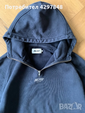 Суичър Palace Q-zip Hoodie, Xl размер, снимка 3 - Суичъри - 52896032