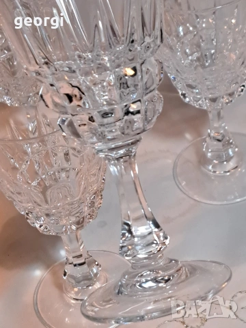 немски кристални чаши 34/2, снимка 7 - Чаши - 53761281