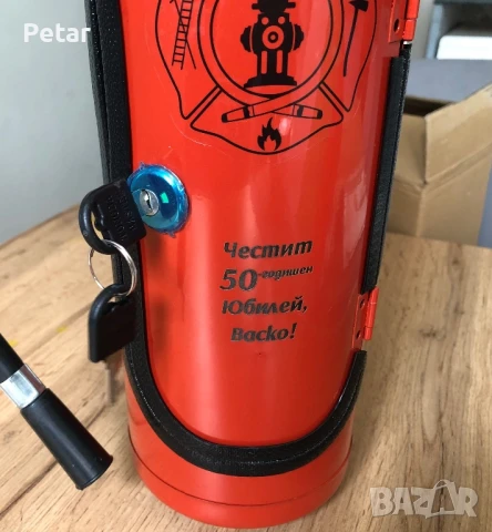 Пожарогасител Мини Бар за Уиски, Вино - подарък Сувенир, снимка 7 - Декорация за дома - 42820722