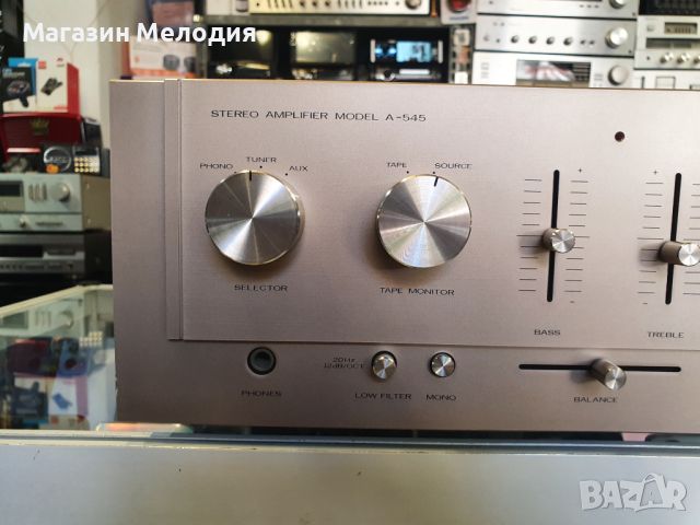 Усилвател SUPERSCOPE by Marantz A-545 В отлично техническо и визуално състояние., снимка 3 - Ресийвъри, усилватели, смесителни пултове - 45206473