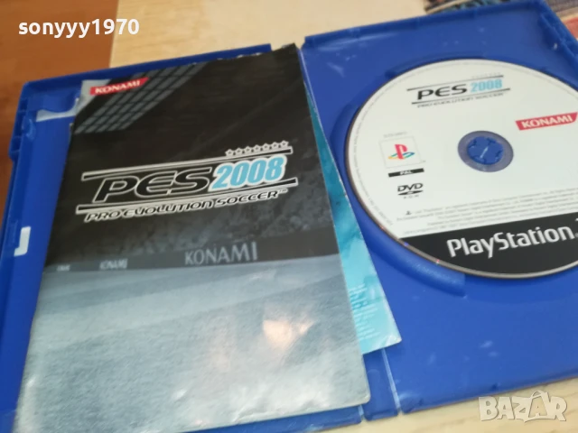 SONY PS2 GAME-PES 2008 0806251739, снимка 10 - Игри за PlayStation - 50593576