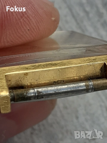 Мъжки механичен часовник Слава - 20 микрона позлата, снимка 6 - Антикварни и старинни предмети - 53267619