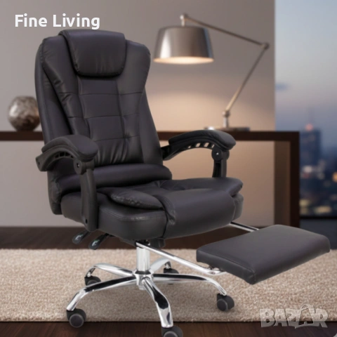 Ергономичен офис стол с усещане за истински комфорт, снимка 4 - Столове - 53148641