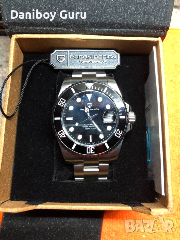 Автоматичен мъжки часовник Pagani Design PD-1639, снимка 13 - Водоустойчиви - 44975140