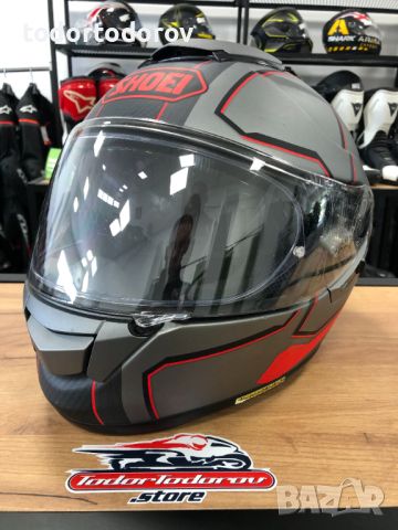 Mото каска SHOEI GT-AIR ,M 57-58 см.вградени очила,плака за визьора, снимка 1 - Аксесоари и консумативи - 46663391