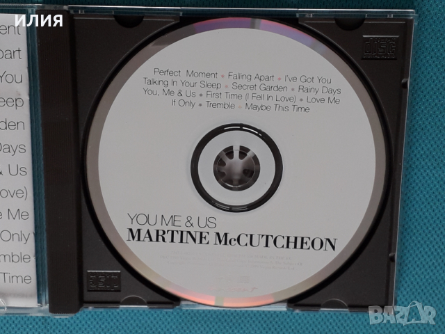 Martine McCutcheon – 1999 - You Me & Us(Europop), снимка 7 - CD дискове - 37817873