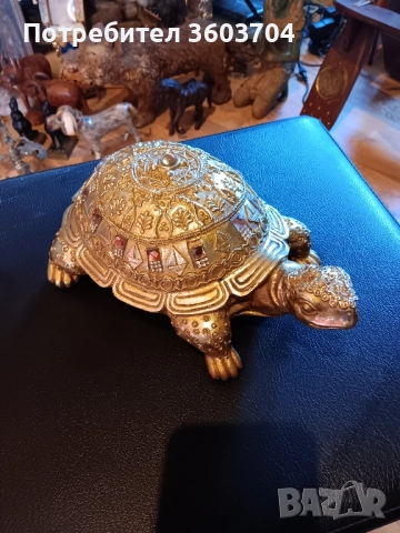 костенурка статуетка, снимка 5 - Статуетки - 51785572