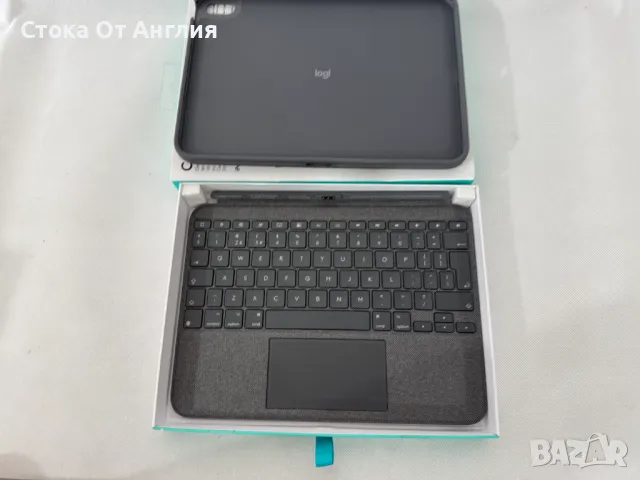 Клавиатура LOGITECH Combo Touch for iPad 10th, снимка 2 - Клавиатури и мишки - 50000268