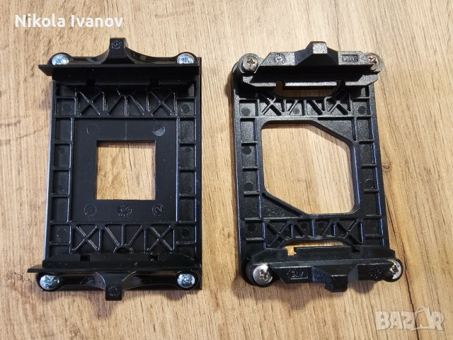 Комплект крепежи + планка за AMD сокет AM4 (за процесори Ryzen) |Bracket | Backplate | motherboard, снимка 5 - Други - 53647404