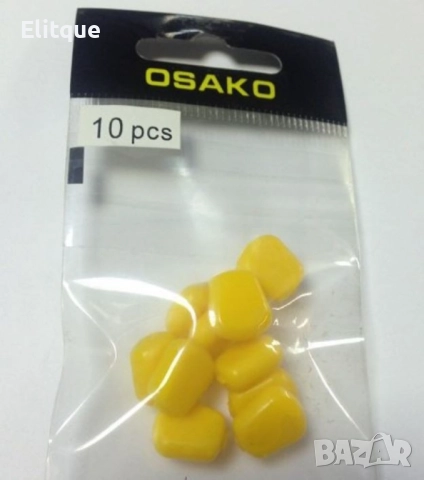 Плуваща силиконова царевица за риболов – 10 бр. в пакет, снимка 6 - Други стоки за дома - 52852432